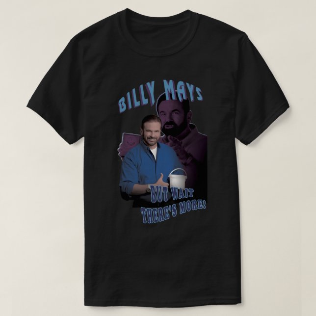 Bootleg Hip Hop Billy Mays T-Shirt Clássico (Frente do Design)