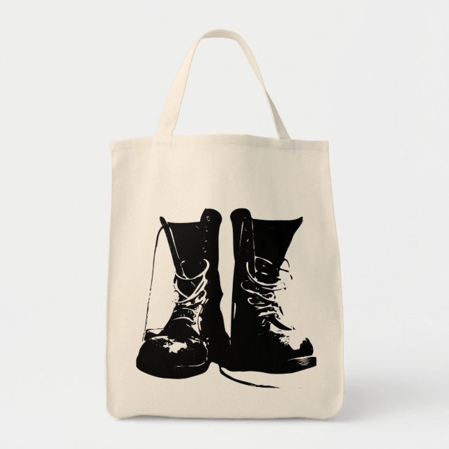 Boots (Black Version) Grocery Bolsa (Frente)
