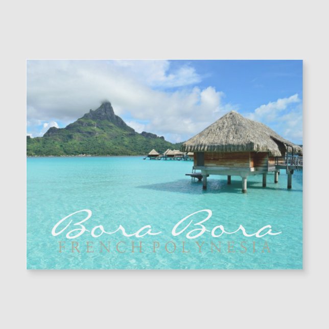 Bora Bora, estância de água (Frente)