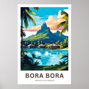 Bora Bora French Polynesia Viagem Impressão