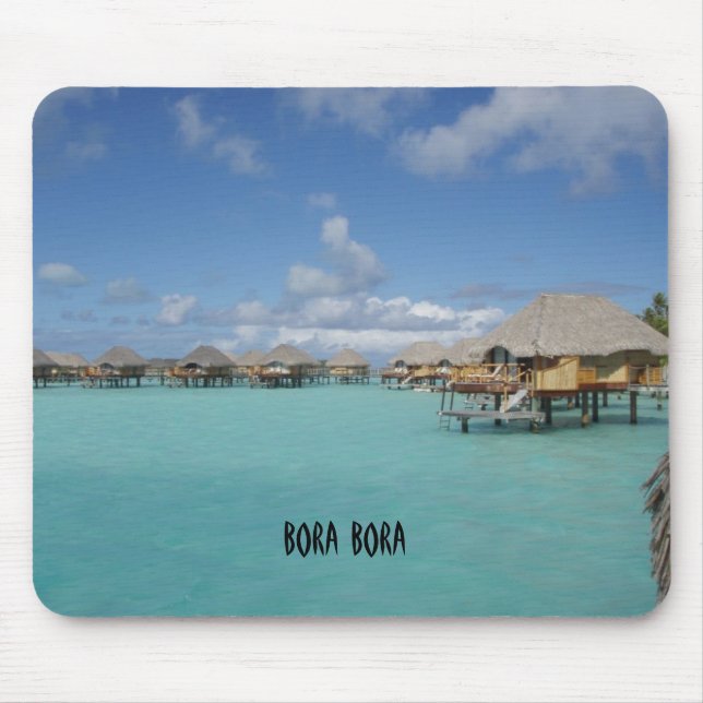 Bora Bora Ocean Mouse Pad (Frente)