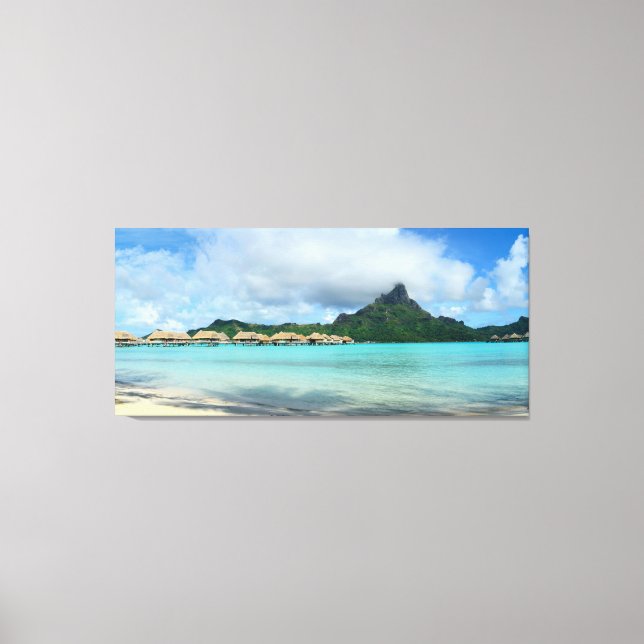 Bora Bora panorama impressão (Frente)