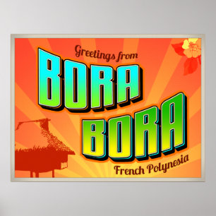 BORA BORA POSTER