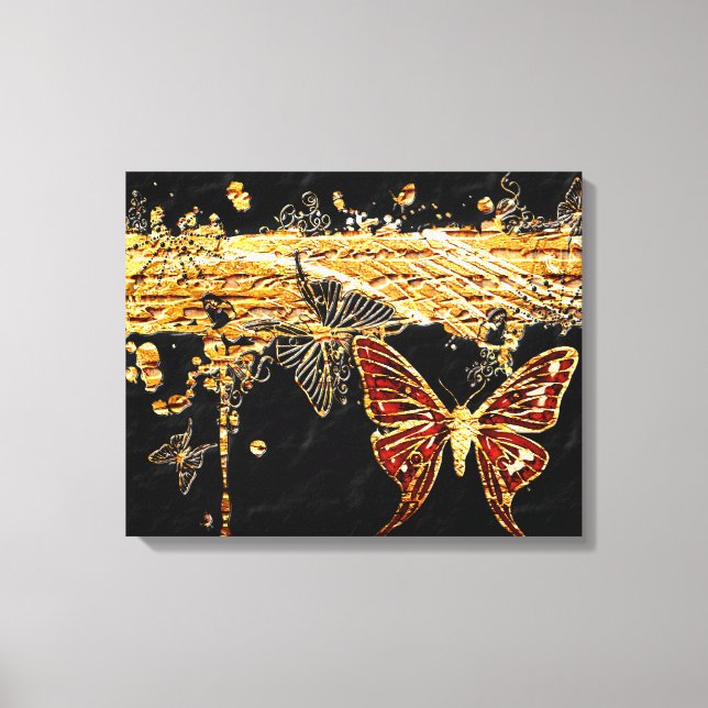 Borboleta 3 Canvas (Frente)