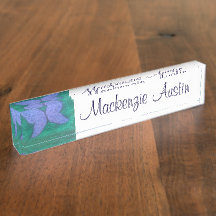 Borboleta abstrato | Asas roxas azuis modernas