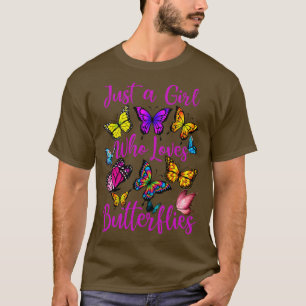 Borboleta Camisa Borboletas Camisa Apenas Uma Garo