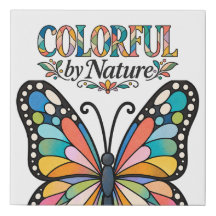 Borboleta Colorida por Natureza