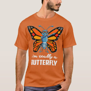 Borboleta Cuja Camisa Dabbing Monarfly