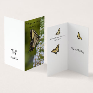 Borboleta de Aniversário Deseja