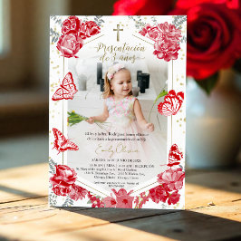 Borboleta de Convite Fotográfico Apresentación 3 a