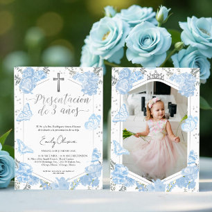 Borboleta de Convite Fotográfico Apresentación 3 a