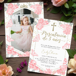 Borboleta de Convite Fotográfico Apresentación 3 a