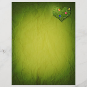 Borboleta de Flores de Camada Cardíaca