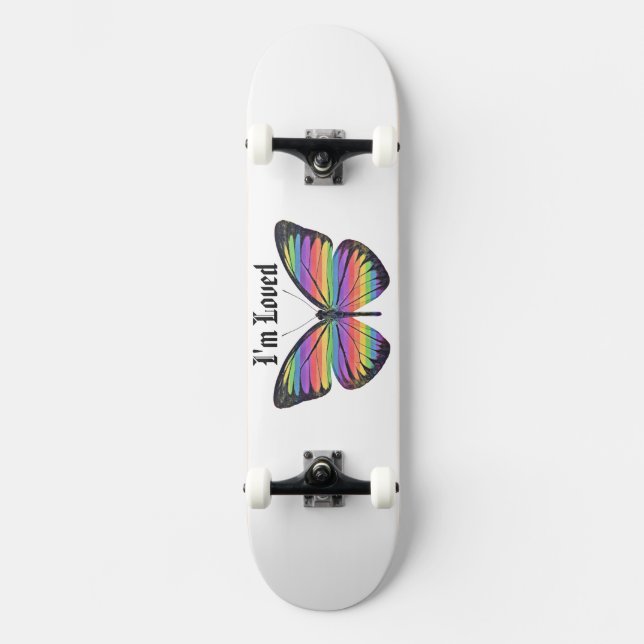Borboleta de skate amada (Frente)