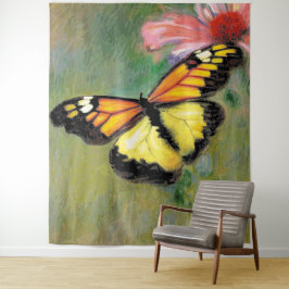 Borboleta de Verão primavera - Tapeçaria