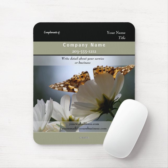 Borboleta do Mousepad do promocional - HAMbyWG (Com mouse)