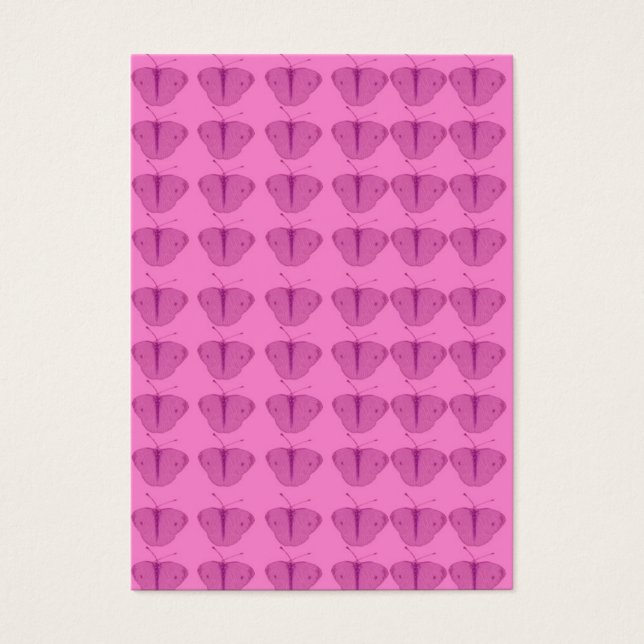 Borboleta em rosa (Frente)