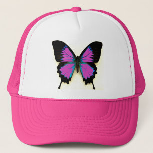 Borboleta em um boné