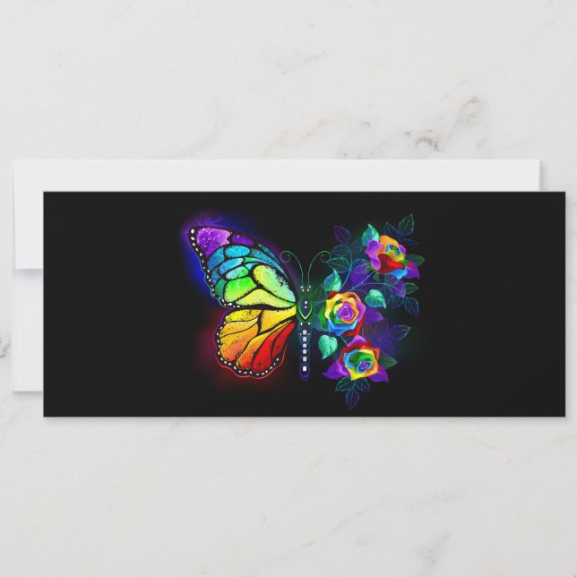 Borboleta-flor-arco-íris (Frente)