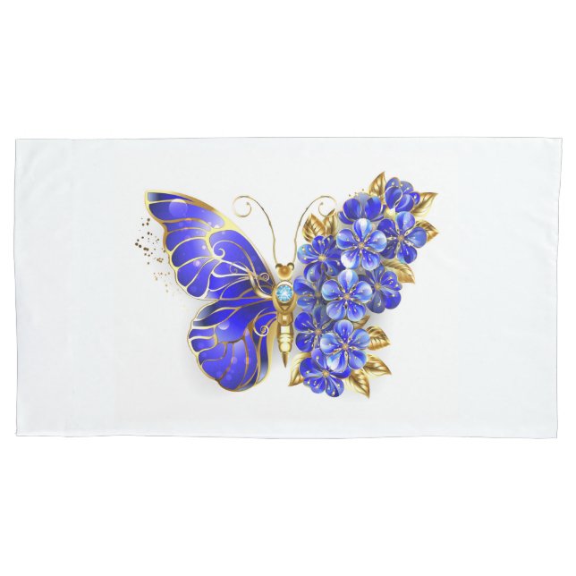 Borboleta Flor Sapphire (Frente)
