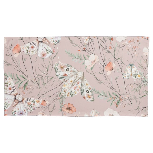 Borboleta Floral Boho Wildflower (Frente-Esquerda)