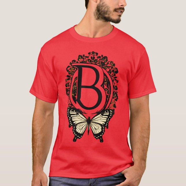 Borboleta Graciosa Romance T-Shirt (Frente)