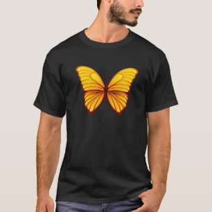 Borboleta Monarca Colorida Camisa Borboleta Colori
