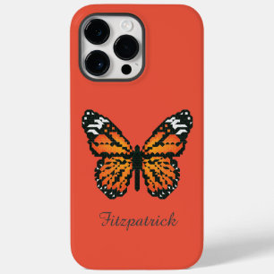 Borboleta monarca em polígono / Nome personalizado