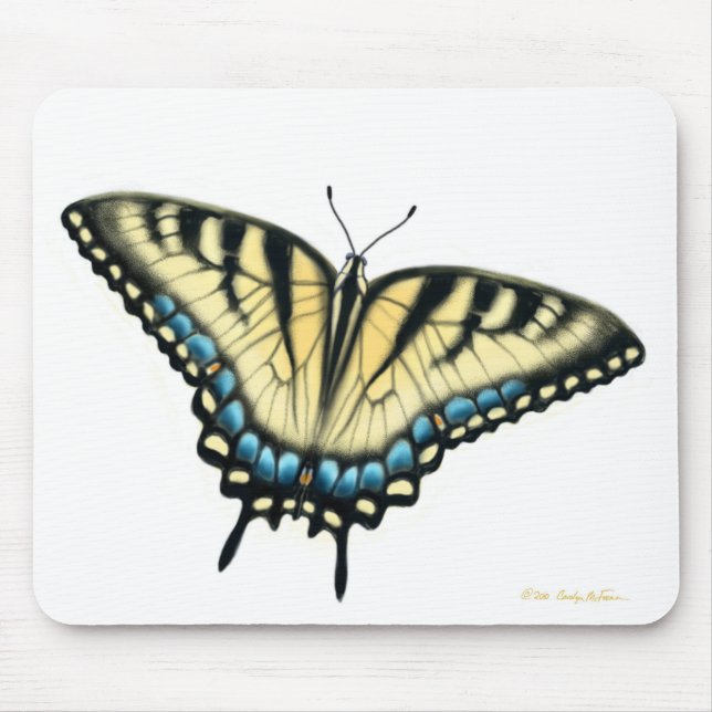 Borboleta Mousepad de Swallowtail do tigre (Frente)