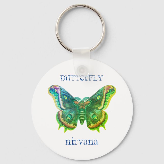 Borboleta Nirvana Chaveiro (Frente)