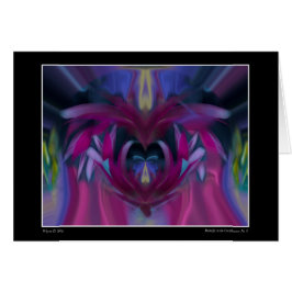 Borboleta no Cartão Cornflower n.o 3