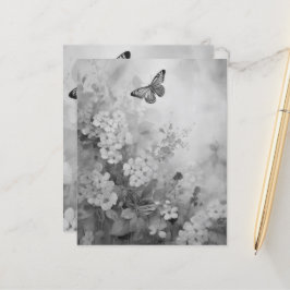 Borboleta Preta e Branca