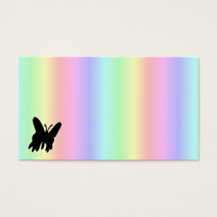 Borboleta Preta no arco-íris