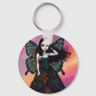 "Borboleta Sunset" Chaveiro