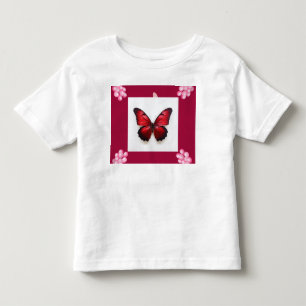 Borboleta TinyTrend™ Toddler Fine Jersey T-Shirt