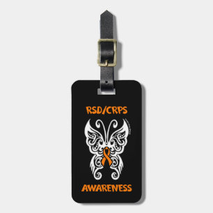 Borboleta/Tribal...RSD/CRPS Etiqueta de Bagagem