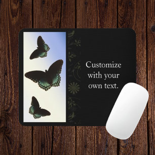Borboletas brilhantes Mousepad
