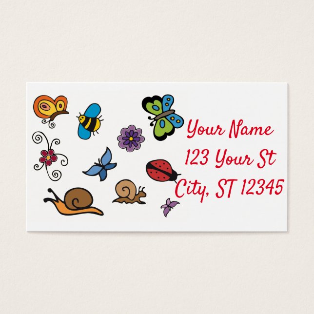 Borboletas Caracóis Insetos Thunder_Cove (Frente)