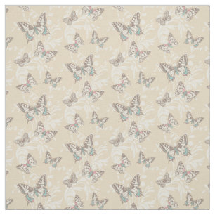 Borboletas de arte gráfica e tecido de insetos dam