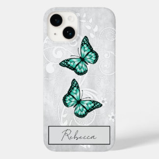 Borboletas de chá brilhantes