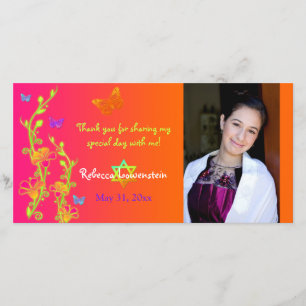 Borboletas de néon & cartões de agradecimentos 2