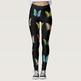 Borboletas Diversas Leggings Delight