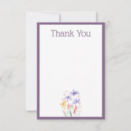 Borboletas e Cartões de agradecimentos de Blooms