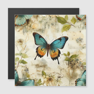 Borboletas e flores coloridas (1)