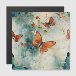 Borboletas e flores coloridas (9)