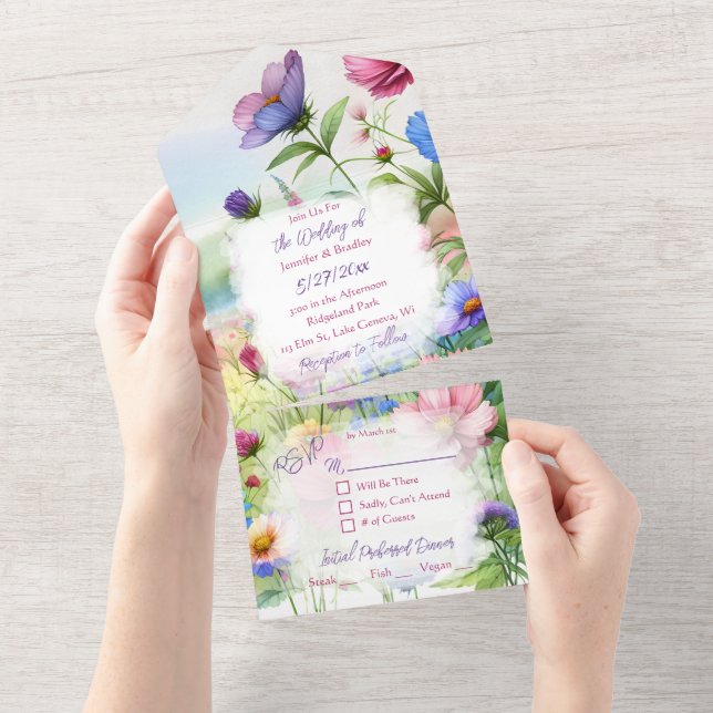 Borboletas e Flores de Aquarela Caprichosas para C (Tearaway)