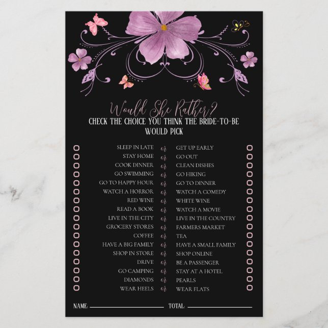 Borboletas Ela Preferencialmente Jogo de Chá de pa (Frente)