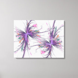 Borboletas Elegante Canvas Fractal