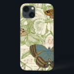 Borboletas em Música Folha com Design Floral<br><div class="desc">Um design floral verde e uma partitura musical servem de fundo para um trio de borboletas nesta peça do Vision Studio. A palavra francesa para a borboleta, o papillon, também está gravada no fundo da peça. Se você tem um forte amor por borboletas, natureza, ou como se rodeasse de beleza,...</div>