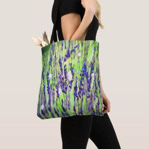 Borboletas Na Lavanda Tote Bag